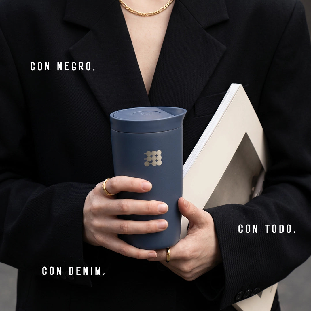 Termo Cubitt Coffee Mug #color_Navy Blue