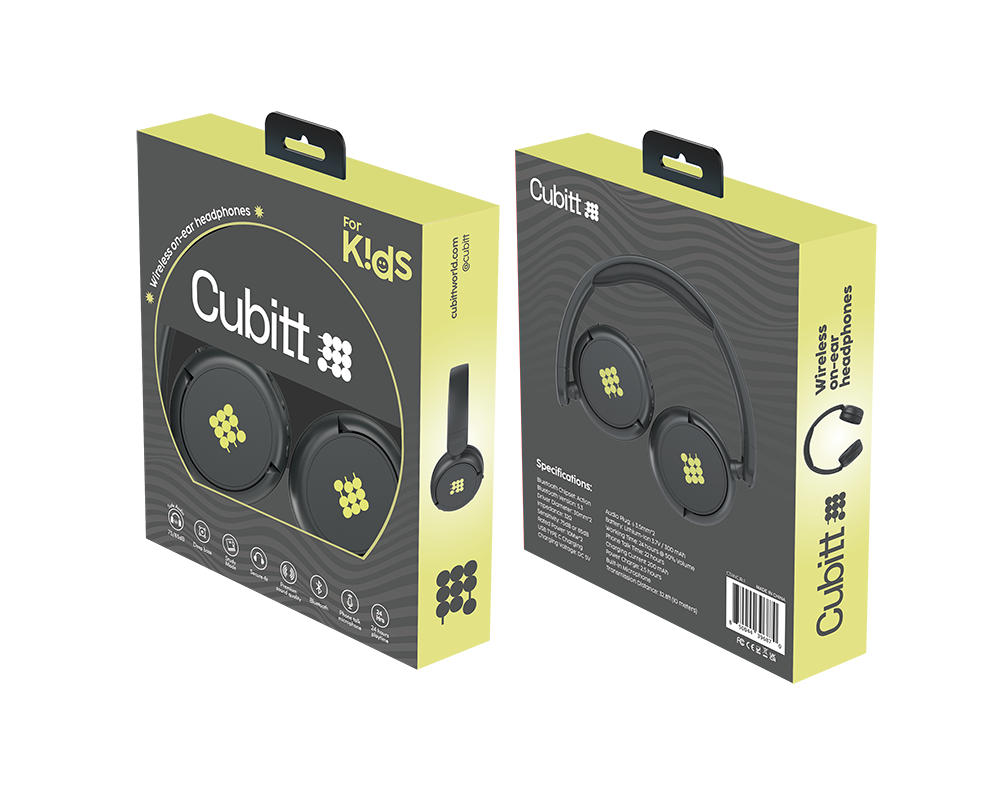 Audífonos de diadema Cubitt Headphones Jr. para niños Cubitt Guatemala