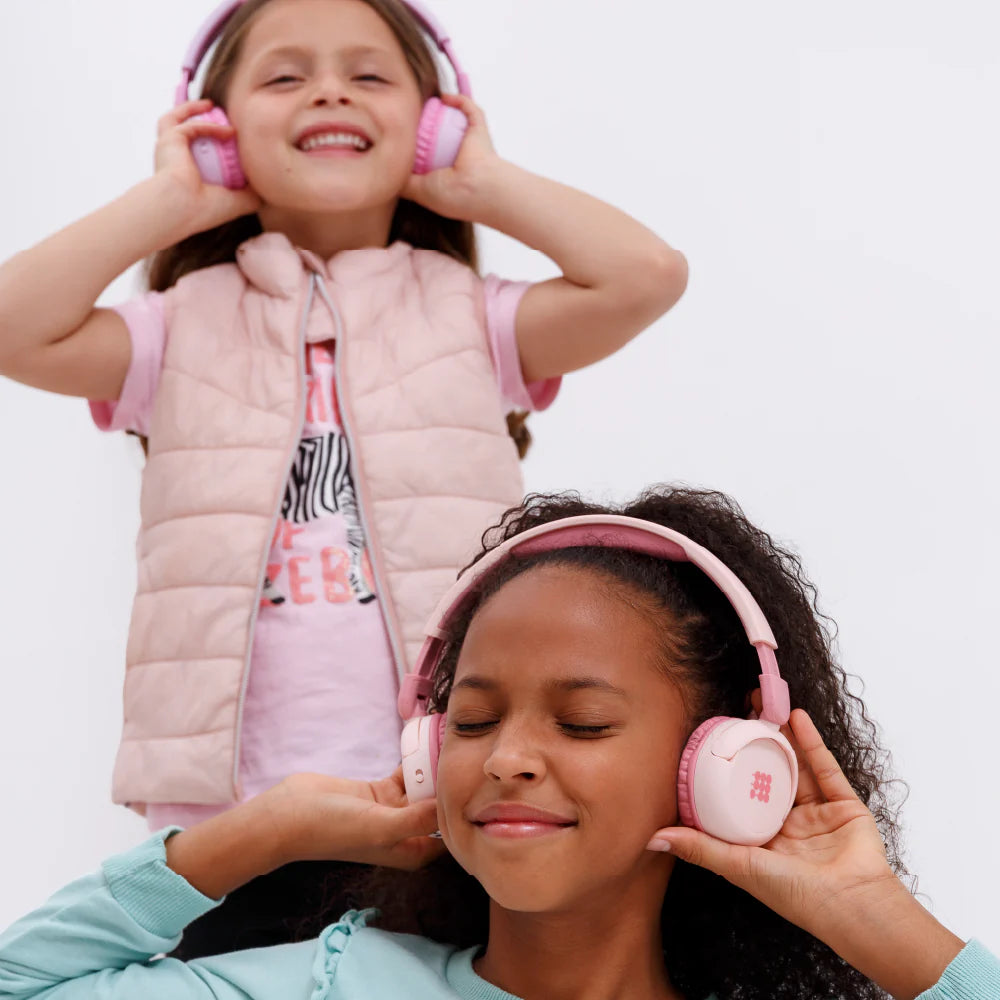 Audífonos de diadema rosados Headphones Jr. para niños Cubitt Guatemala