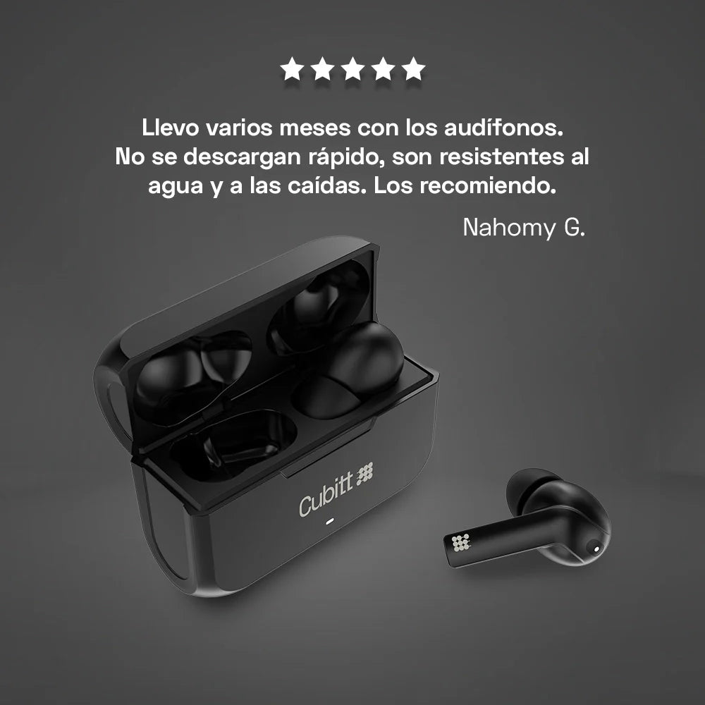 Audífonos Cubitt inalámbricos Wireless Earbuds Gen2 Cubitt Guatemala