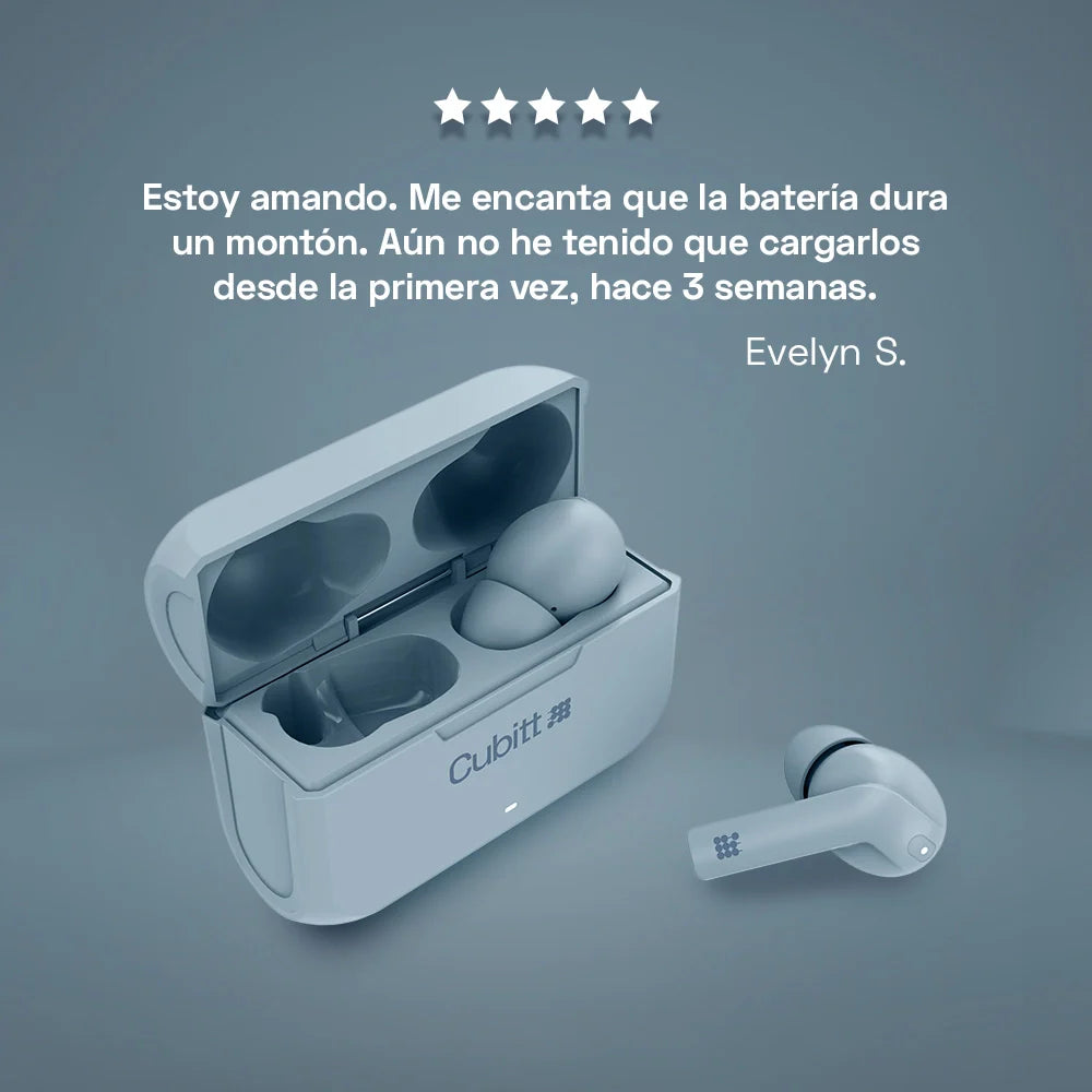 Audífonos Cubitt inalámbricos Wireless Earbuds Gen2 Cubitt Guatemala