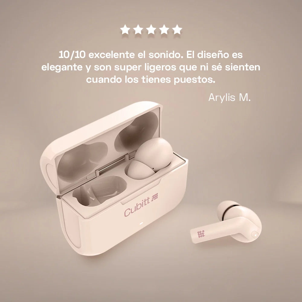 Audífonos Audífonos Wireless Earbuds Gen2 Inalámbricos Resistentes Al Agua Cubitt Guatemala