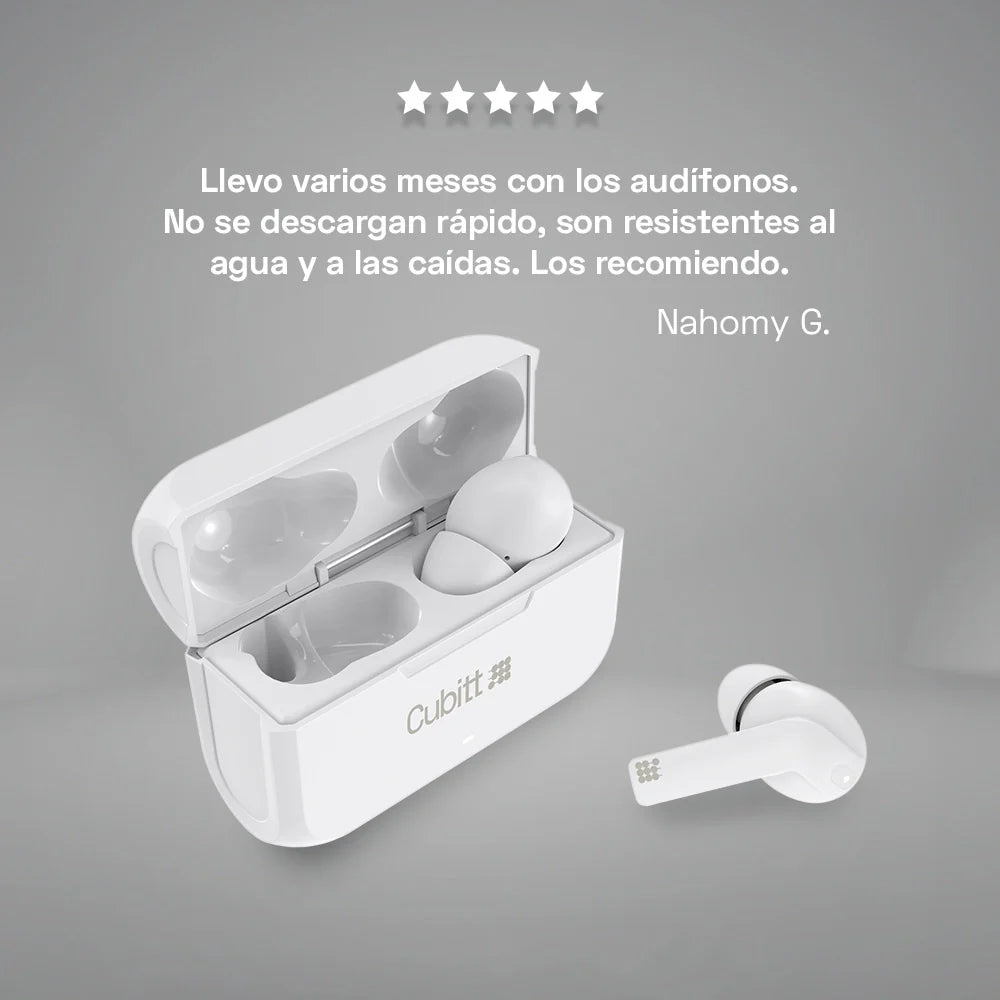Audífonos Cubitt inalámbricos Wireless Earbuds Gen2 Cubitt Guatemala