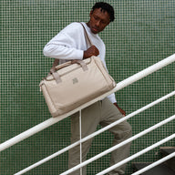Bolso Cubitt  Duffle Bag  #color_warm beige